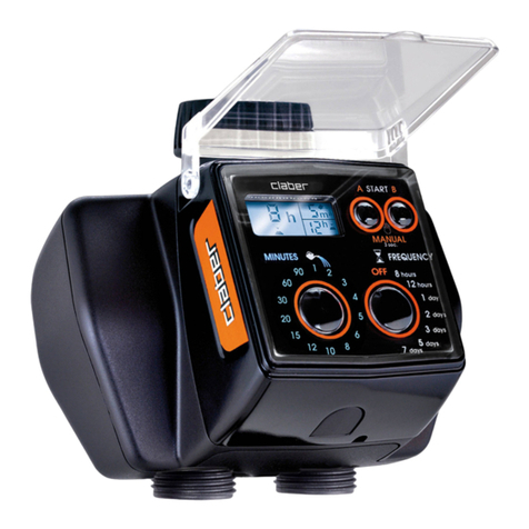 claber DUAL SELECT User manual