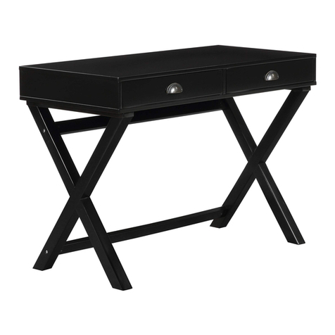 OSP Home Furnishings WHB5011 Assembly instructions
