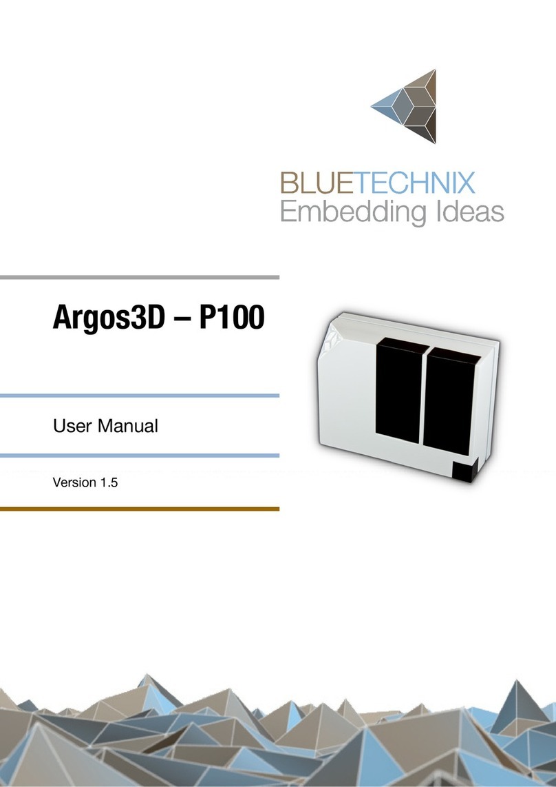 Blue Technix Argos3D - P100 user manual