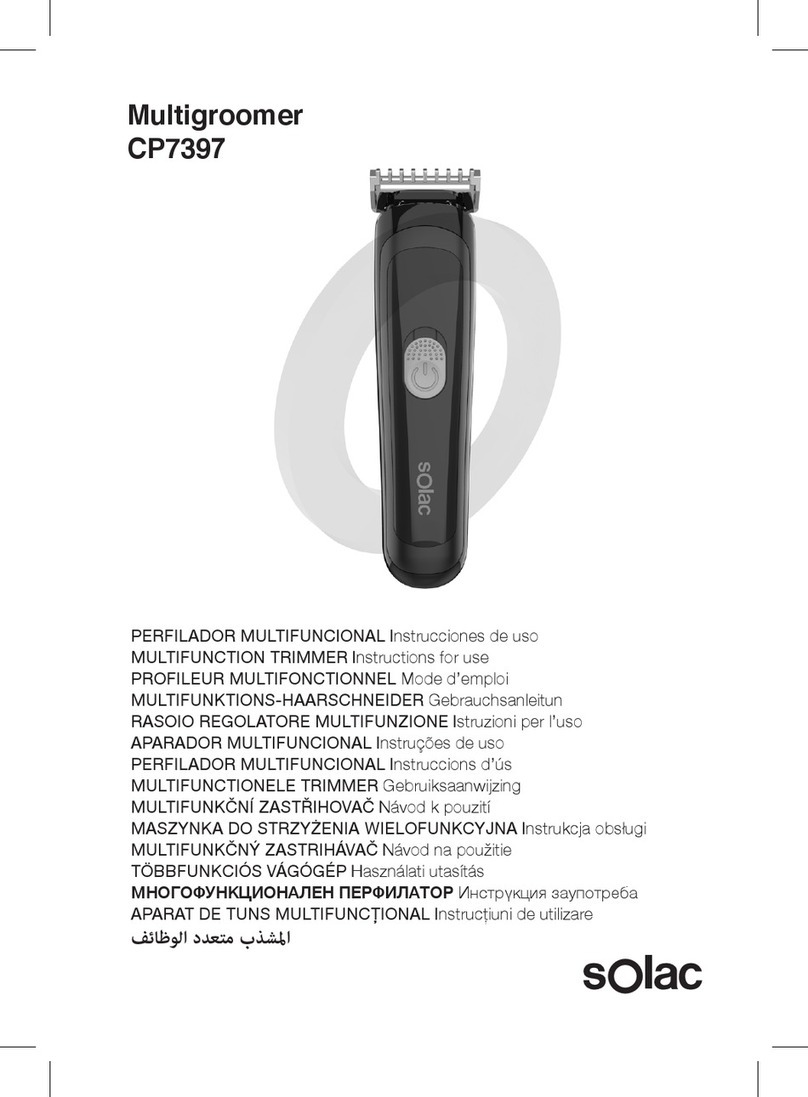 SOLAC CP7397 Instructions for use SOLAC CP7397 Instructions for use