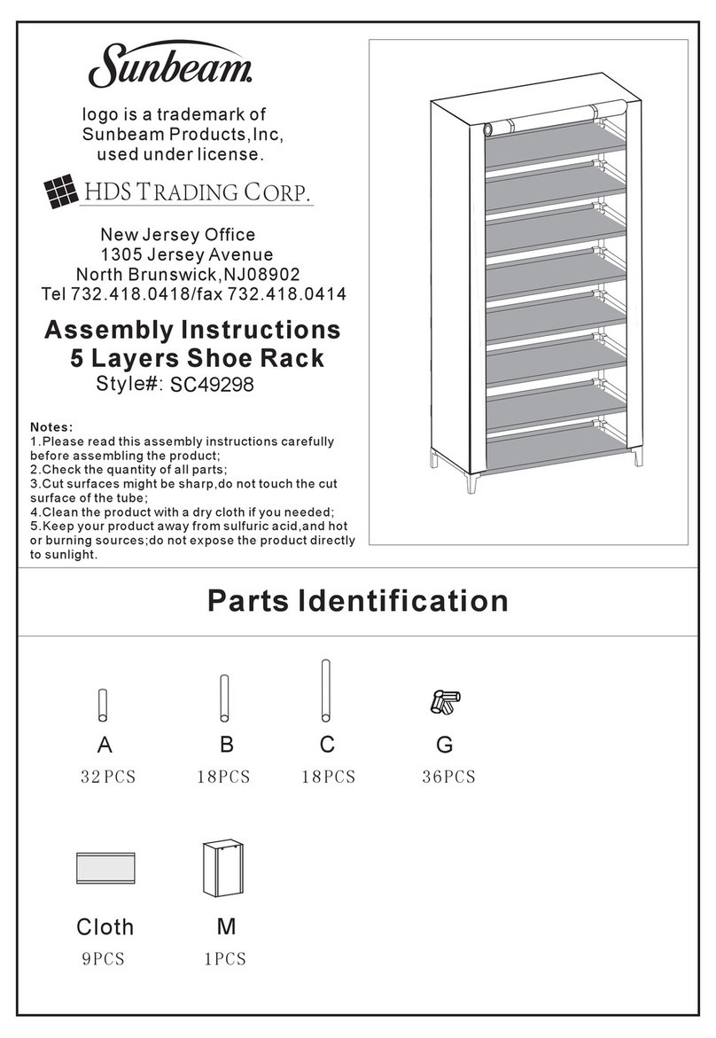 Sunbeam SC49298 Assembly instructions