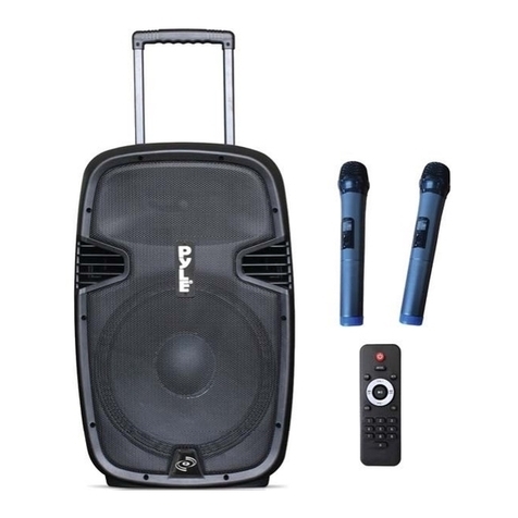 Pyle PHP1599WU User manual