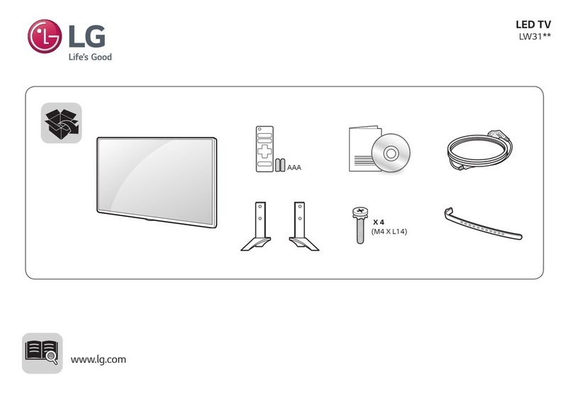 LG LW31 Series manual