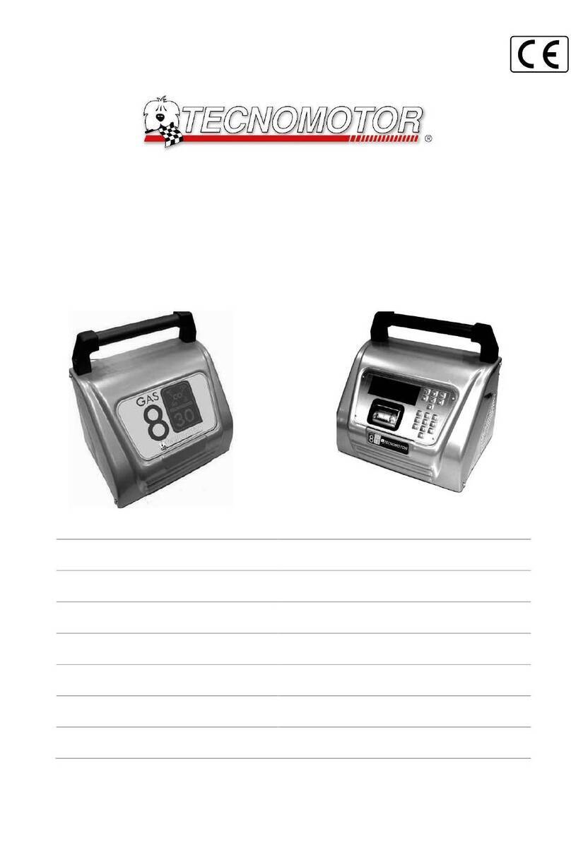 TECNOMOTOR 810 user manual
