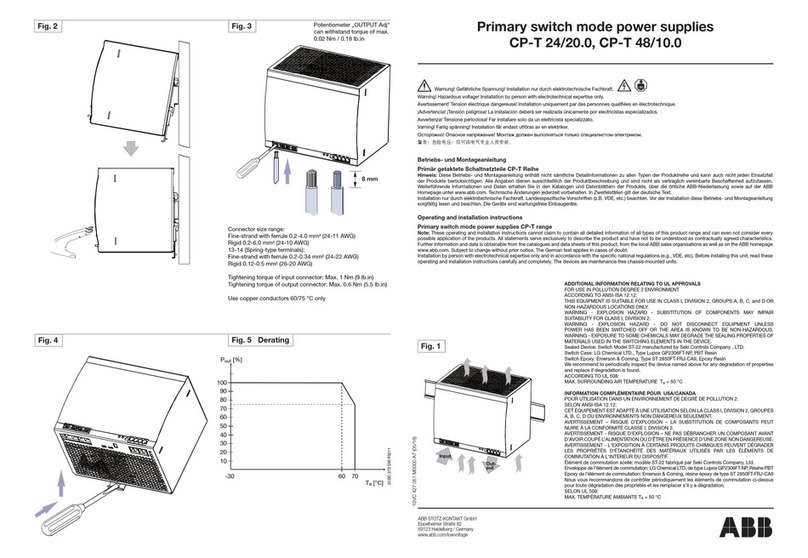 ABB CP-T 24/20.0 quick start guide
