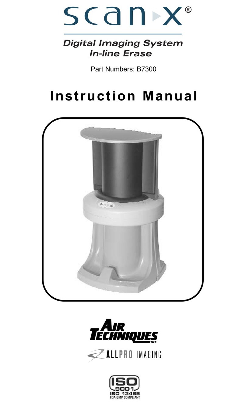 Air Techniques ScanX B7300 User manual