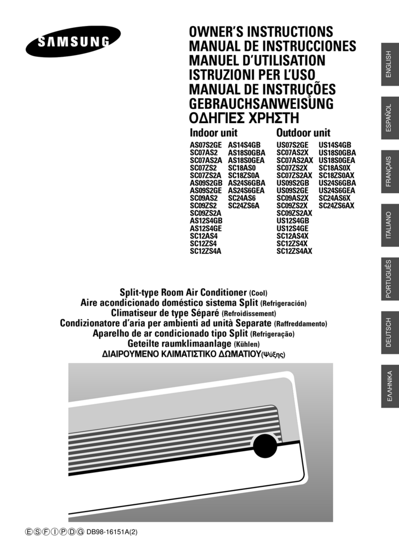 Samsung AS07S2GE User manual