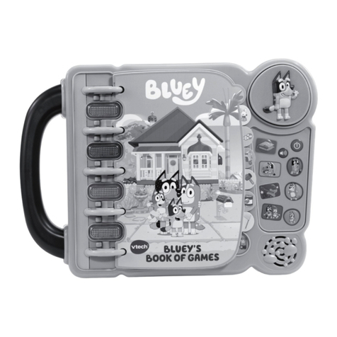 V-Tec Bluey's Book Of Games instruction manual
