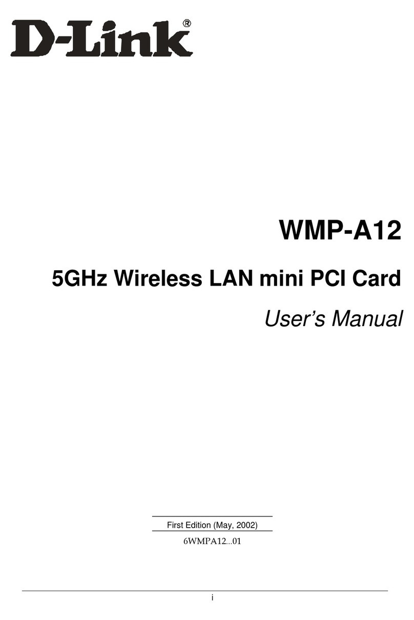 D-Link WMP-A12 User manual