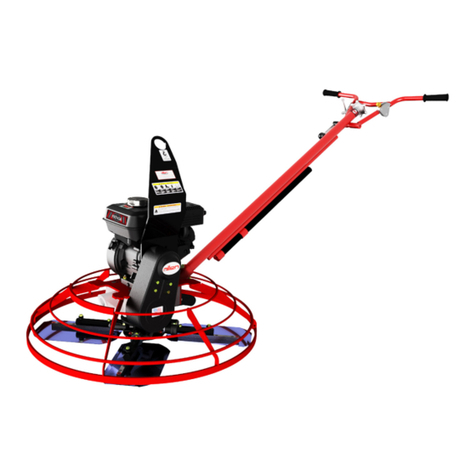 allen PRO WALK-BEHIND PARTS & DECALS MANUAL
