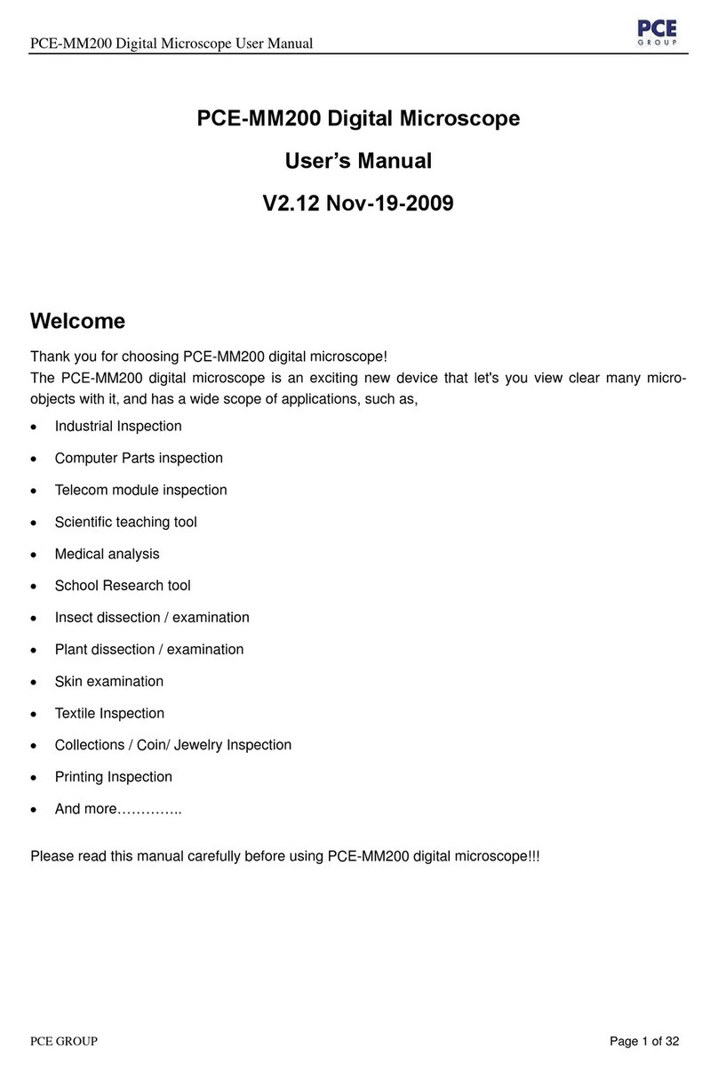 PCE Group PCE-MM200 user manual
