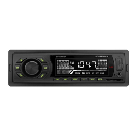 SoundMax SM-CCR3073F instruction manual