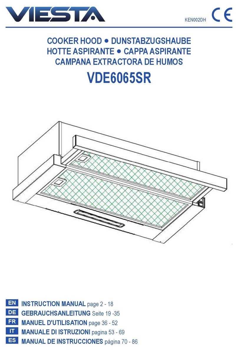 Viesta VDE6065SR User manual