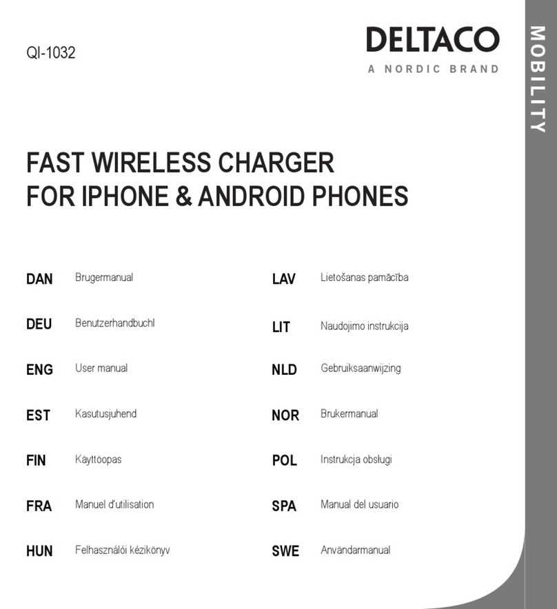 Nordic DELTACO user manual