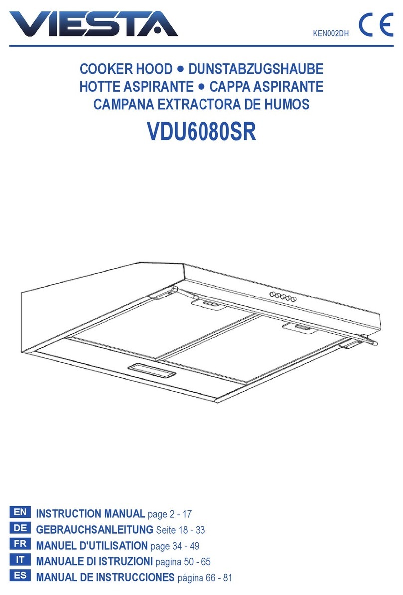 Viesta VDU6080SR instruction manual