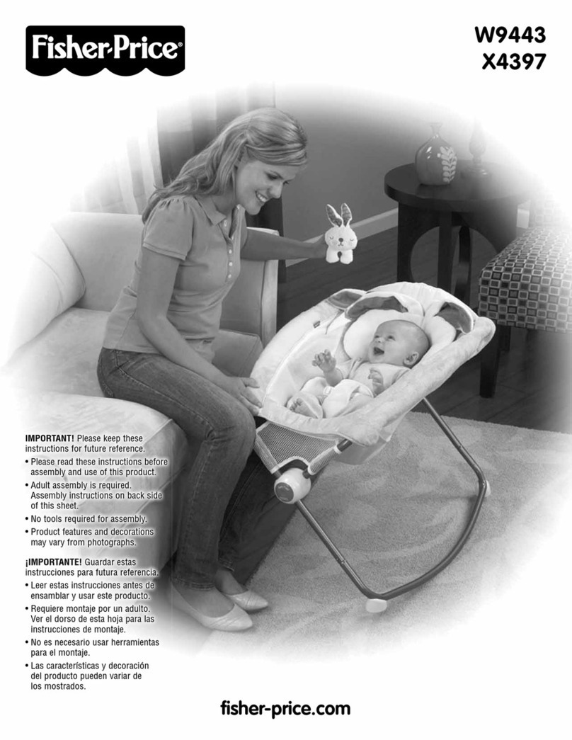 Fisher-Price W9443 User manual