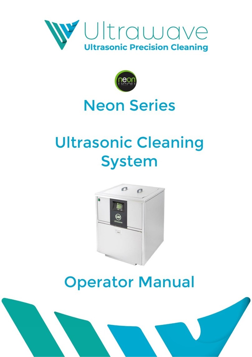 Ultrawave Neon Series Operator's manual