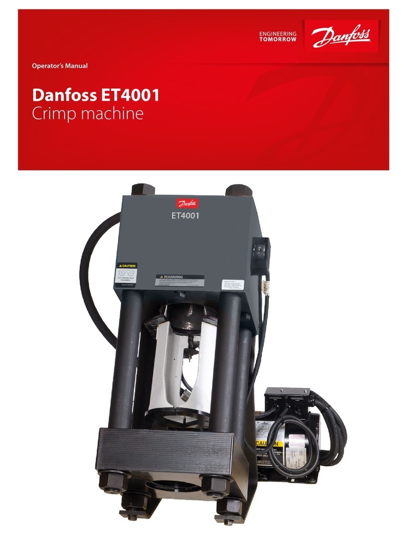 Danfoss ET4001 Operator's manual