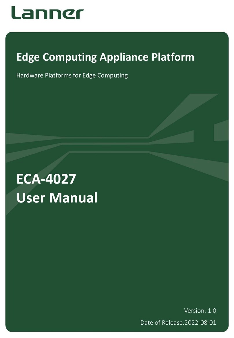 Lanner ECA-4027 user manual Lanner ECA-4027 user manual