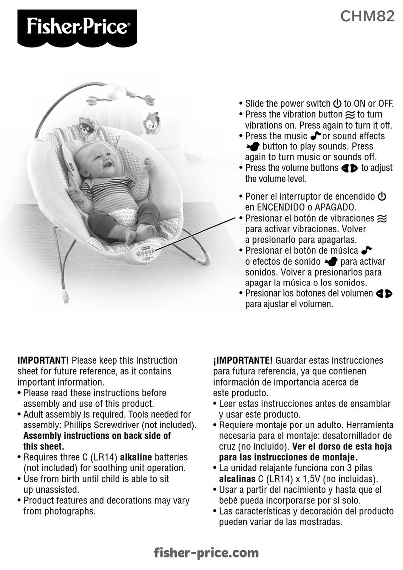 Fisher-Price CHM82 User manual
