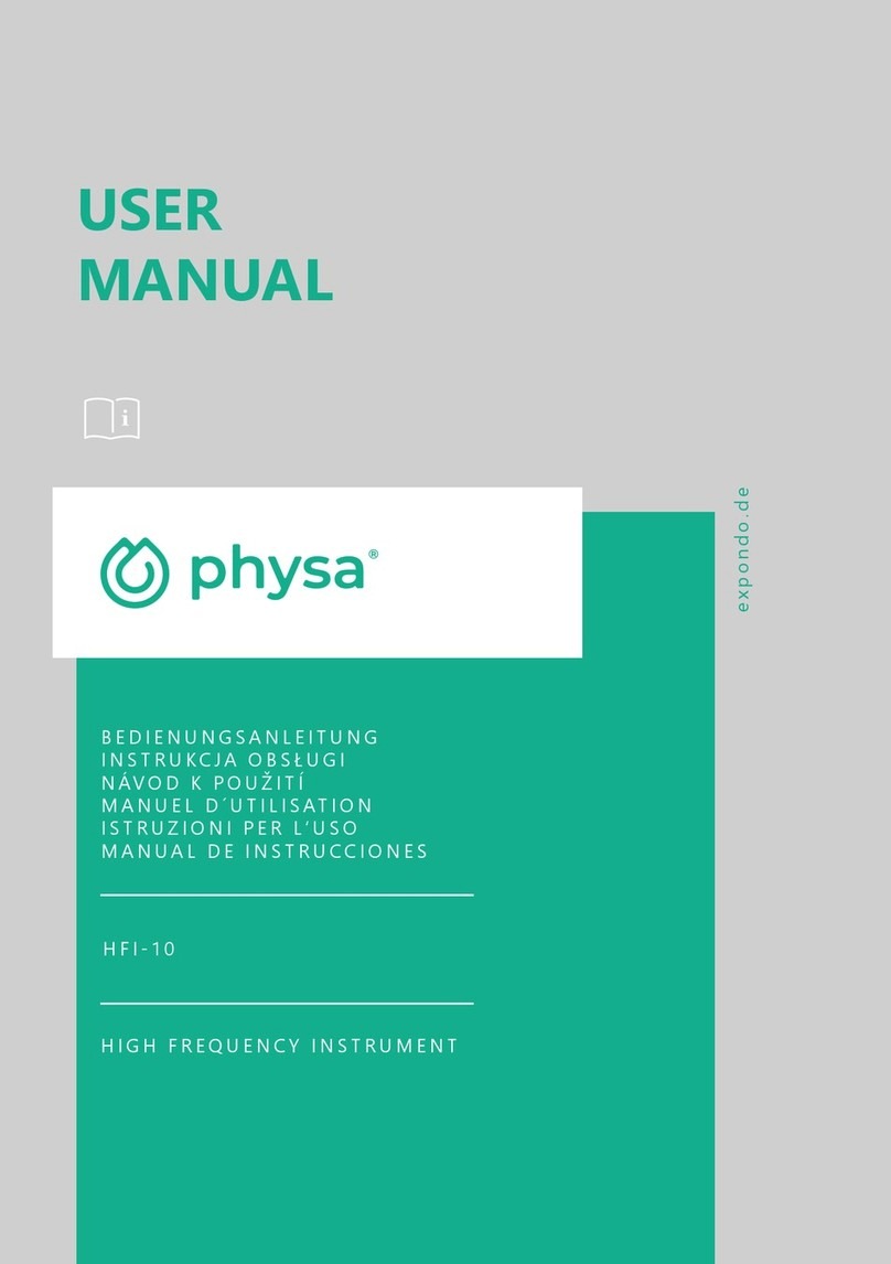 Expondo Physa HFI-10 manual