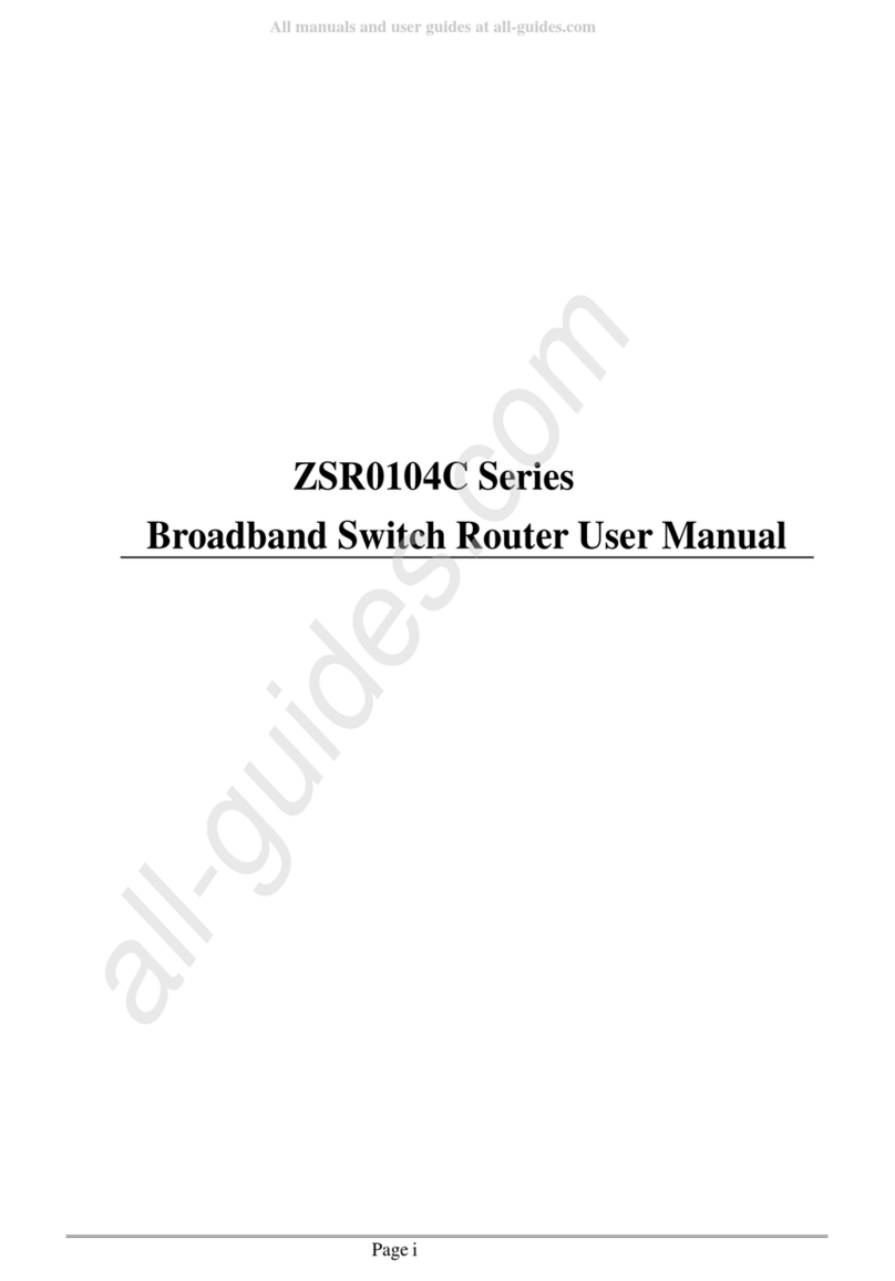 Zonet ZRC0104C Series User manual Zonet ZRC0104C Series User manual