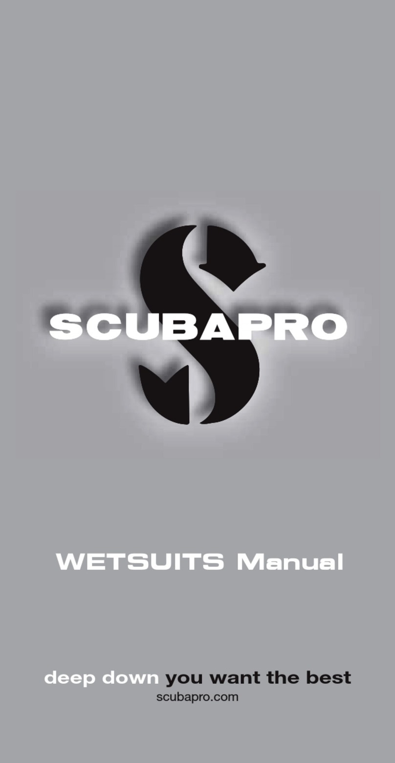 Uwatec WETSUITS manual