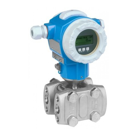 Endress+Hauser Deltabar PMD75B HART User manual