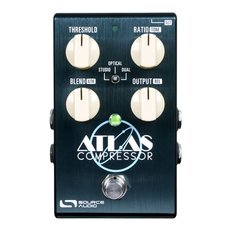 Source Audio ATLAS COMPRESSOR SA 252 user guide