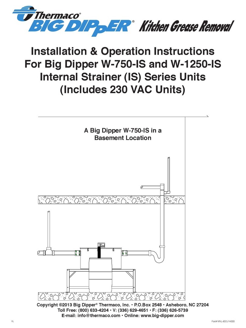 THERMA Internal Strainer Series Installation instructions THERMA Internal Strainer Series Installation instructions
