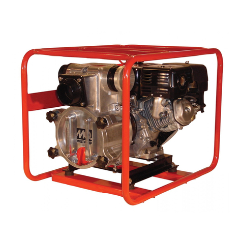 MULTIQUIP QP3TH Operation and parts manual