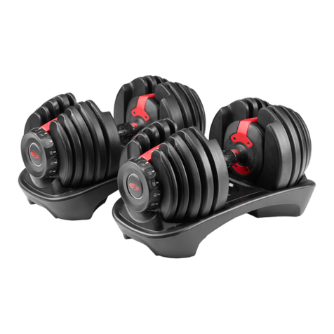 Bowflex SelectTech BD552i Owner's manual and workout guide