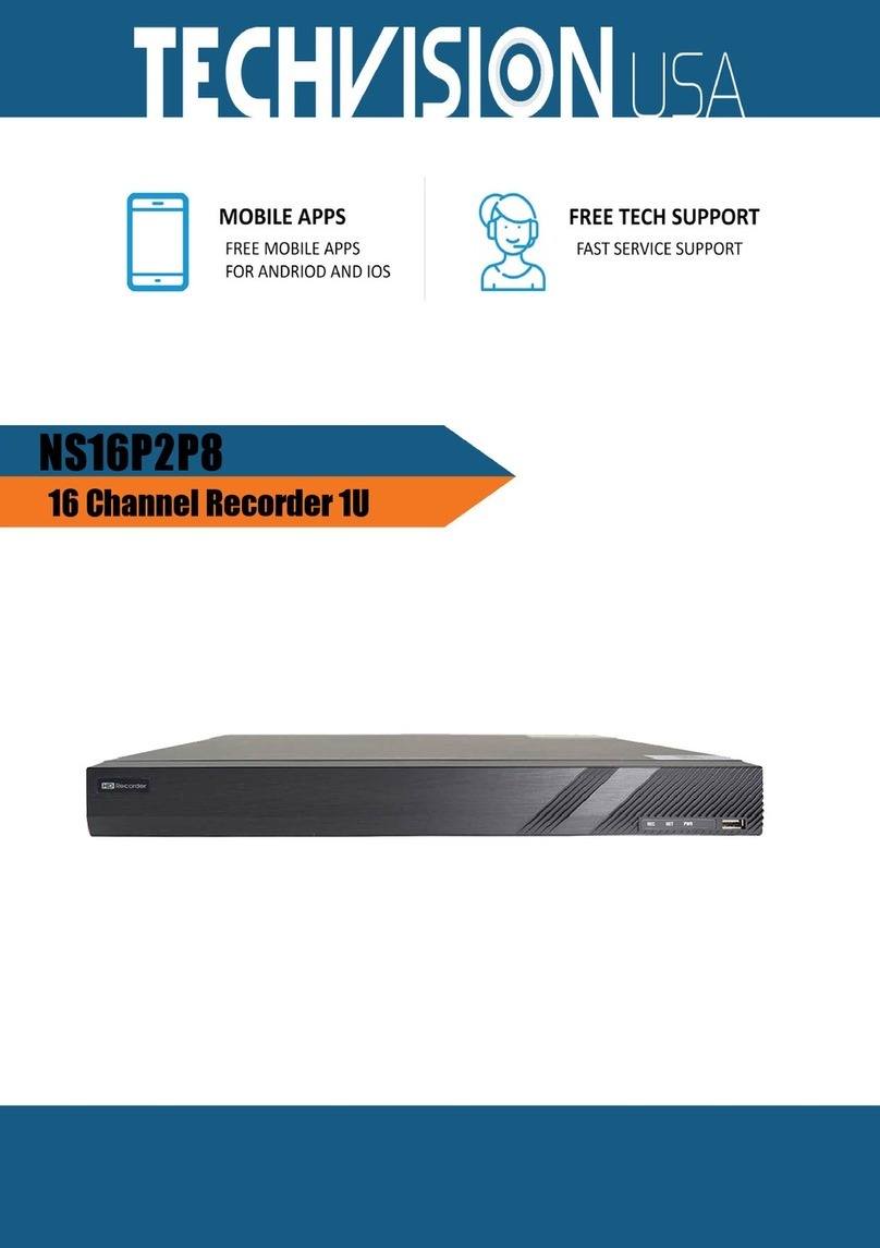 TechVision NS16P2P8 User manual