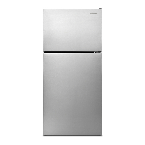 Amana ART308FFDM03 User manual Amana ART308FFDM03 User manual