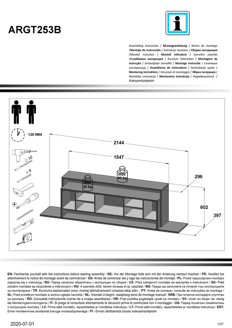 BUT BXGAMING ARGT253B User manual