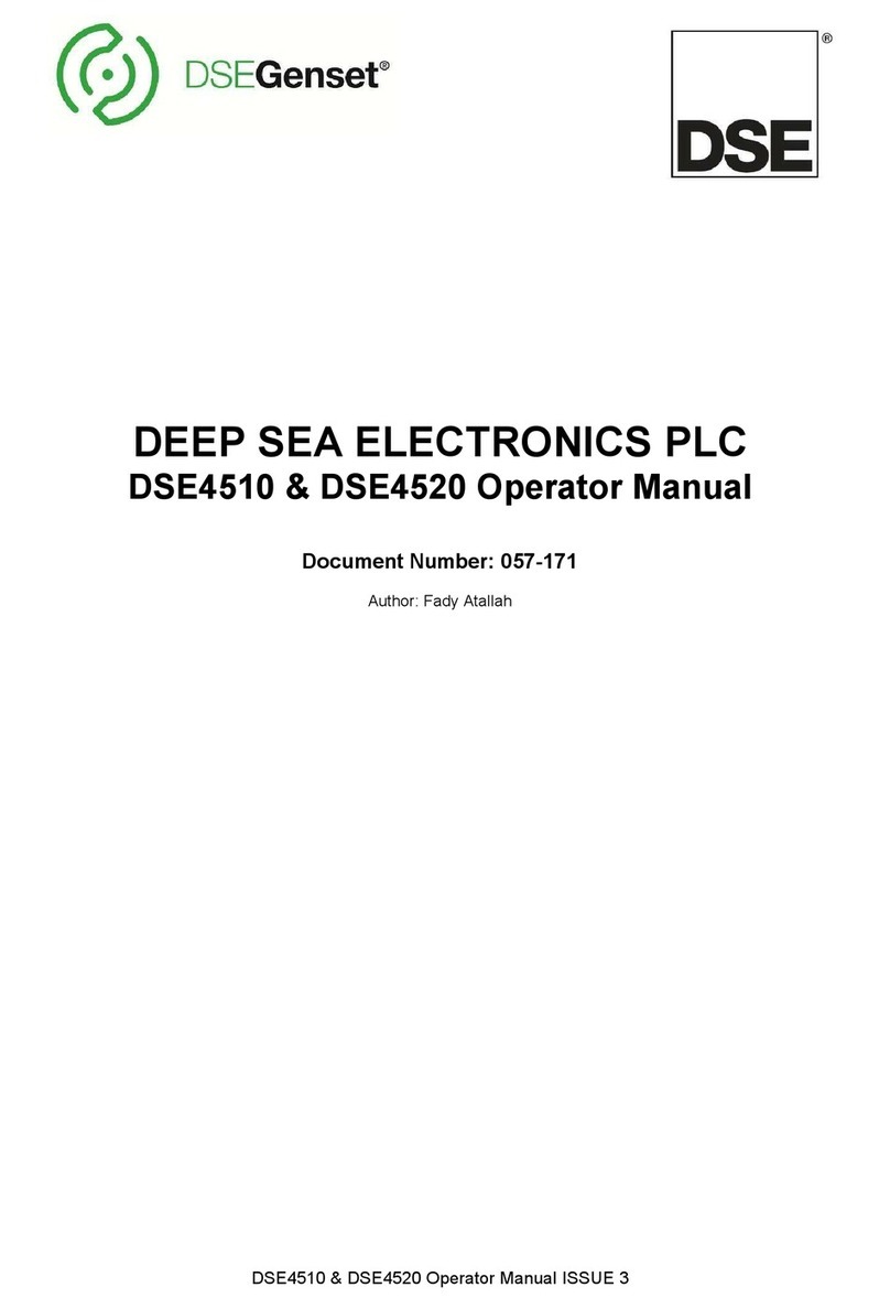 DSEGenset DSE4510 Operator's manual