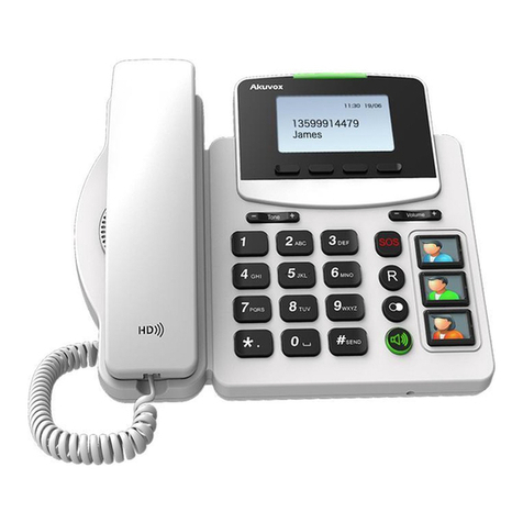 Akuvox HCP-R15P User manual