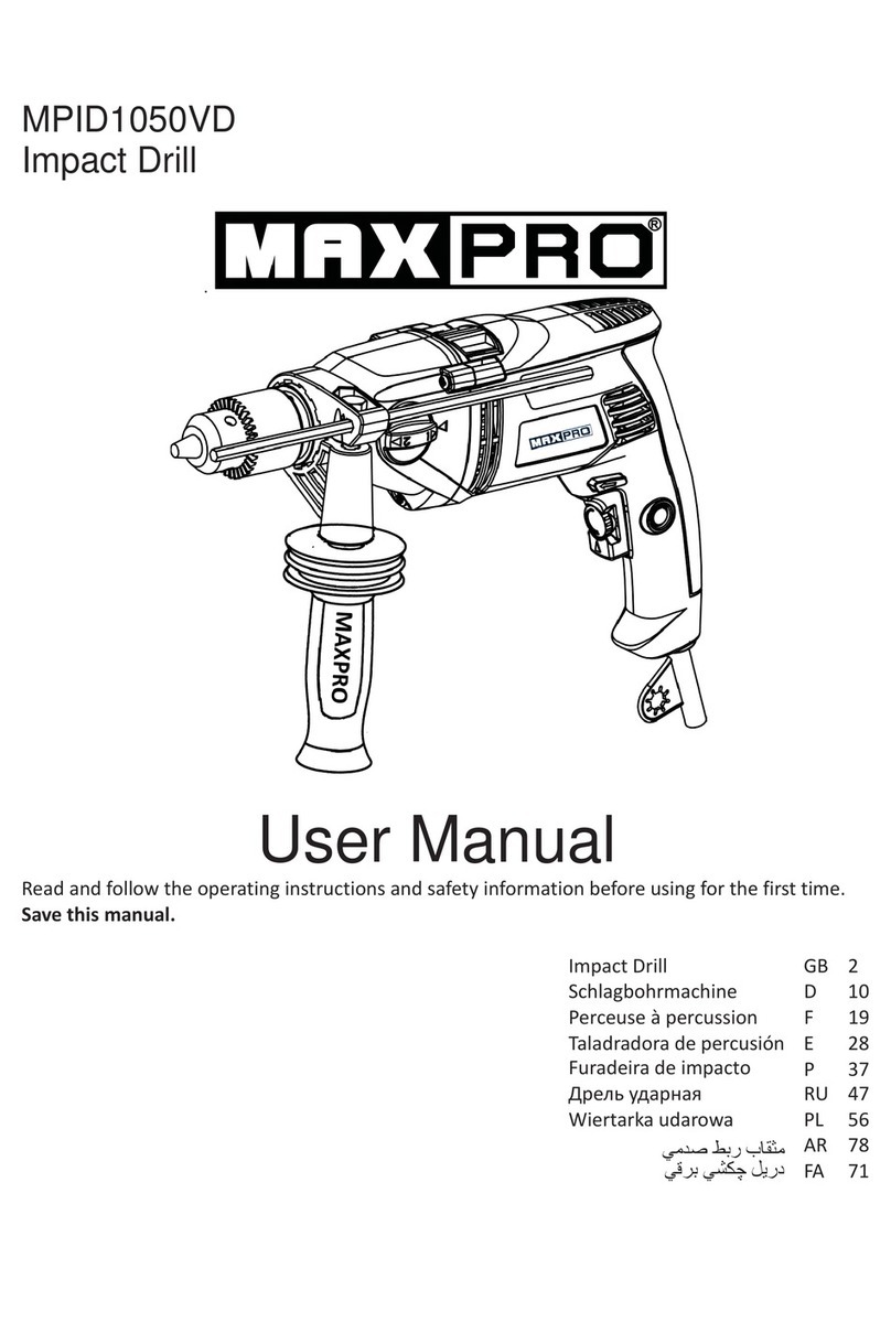 Max Pro MPID1050VD user manual