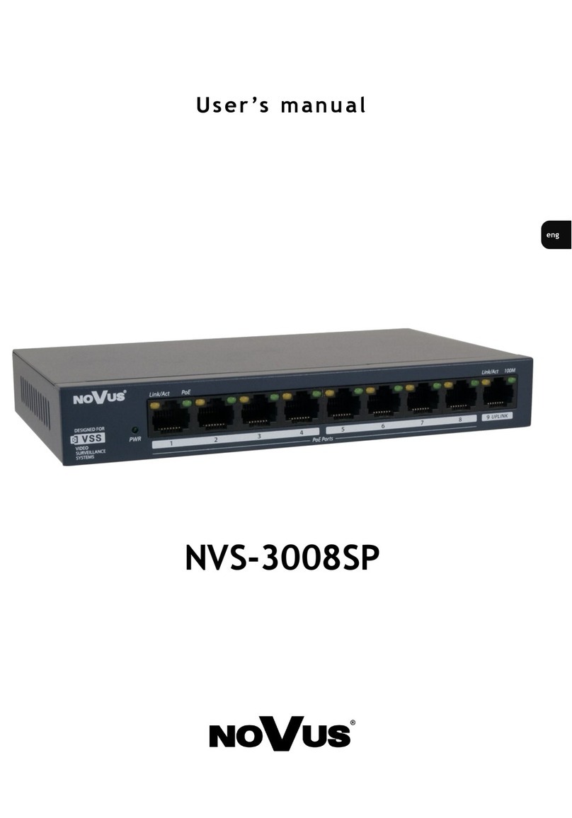 Novus NVS-3008SP User manual