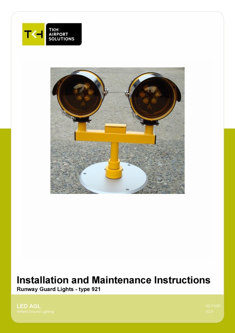 TKH 921 Installation and maintenance instructions