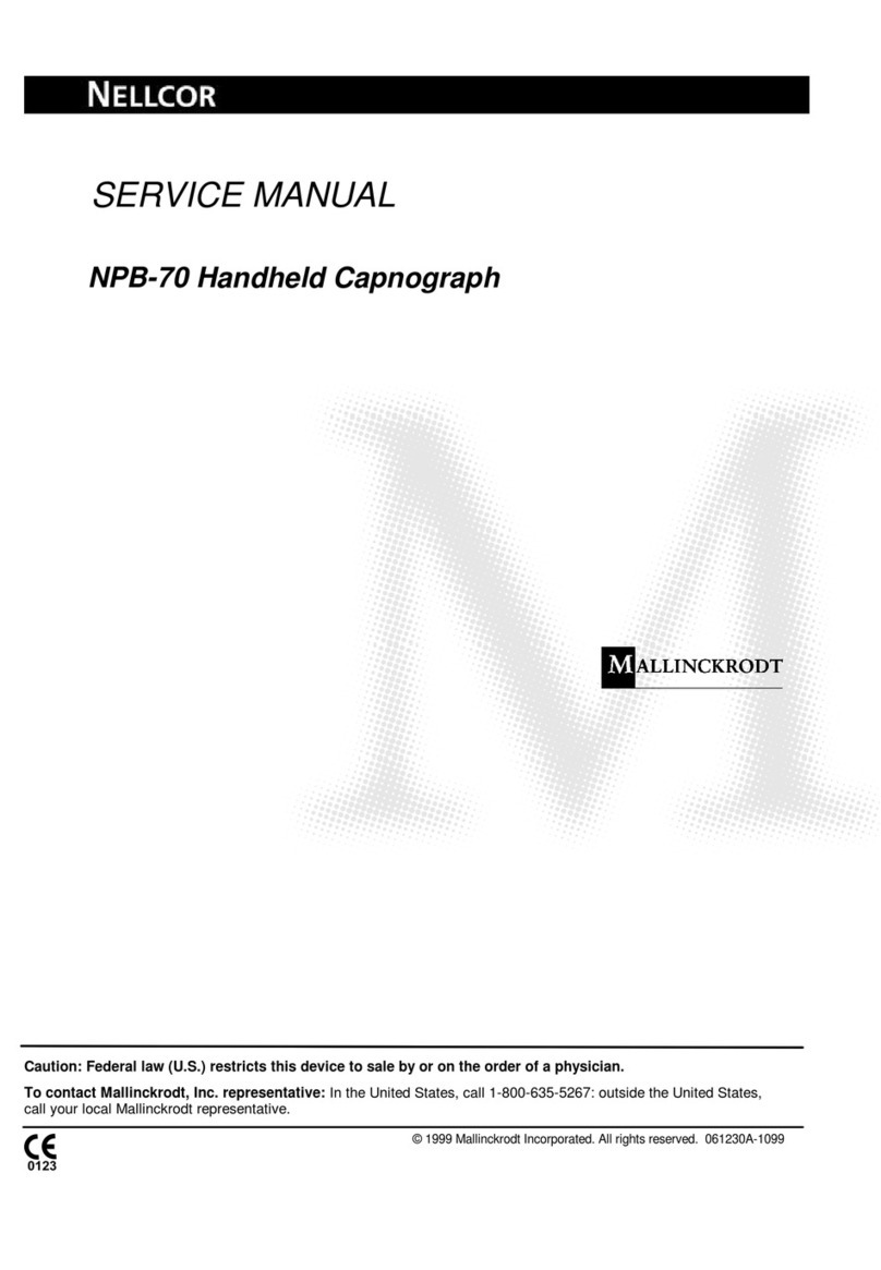 Mallinckrodt Nellcor NPB-70 Service manual