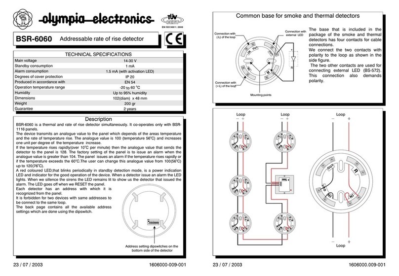 olympia electronics BSR-6060 User manual