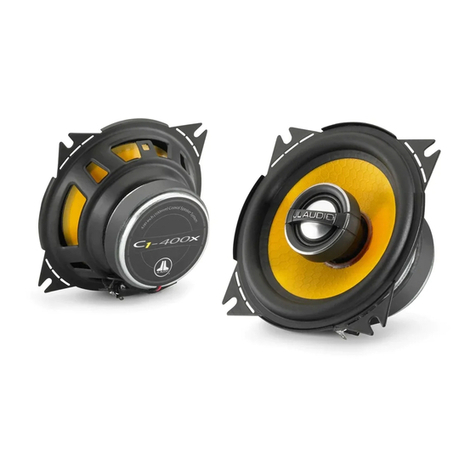 JL Audio C1-400x owner's manual