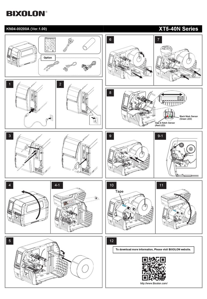 BIXOLON XT5-40N Series User manual