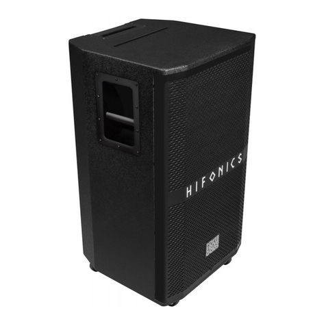 Audiodesign Hifonics EB115AV2 owner's manual