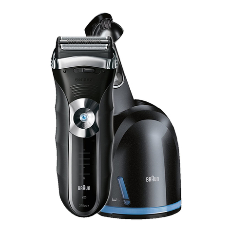 Braun 370CC-4 User manual Braun 370CC-4 User manual