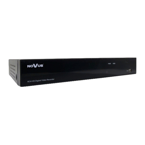 Novus NHDR-3208AHD User manual