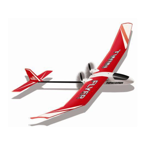 NINCOAIR TWIN FLYER RTF NH92002 User manual