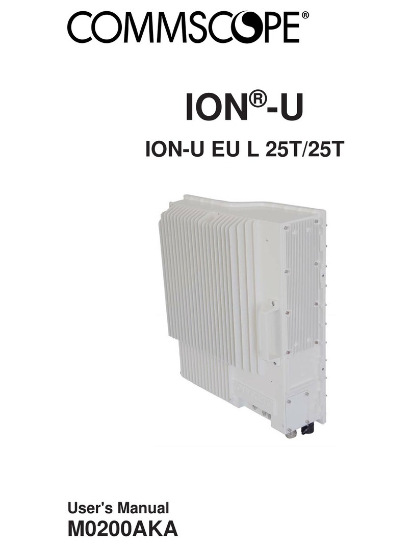 CommScope ION-U EU L 25T/25T user manual