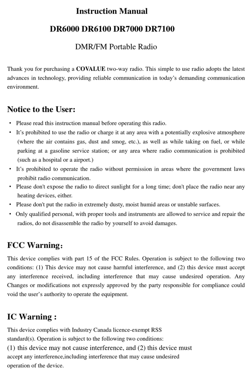 Covalue DR6000 instruction manual